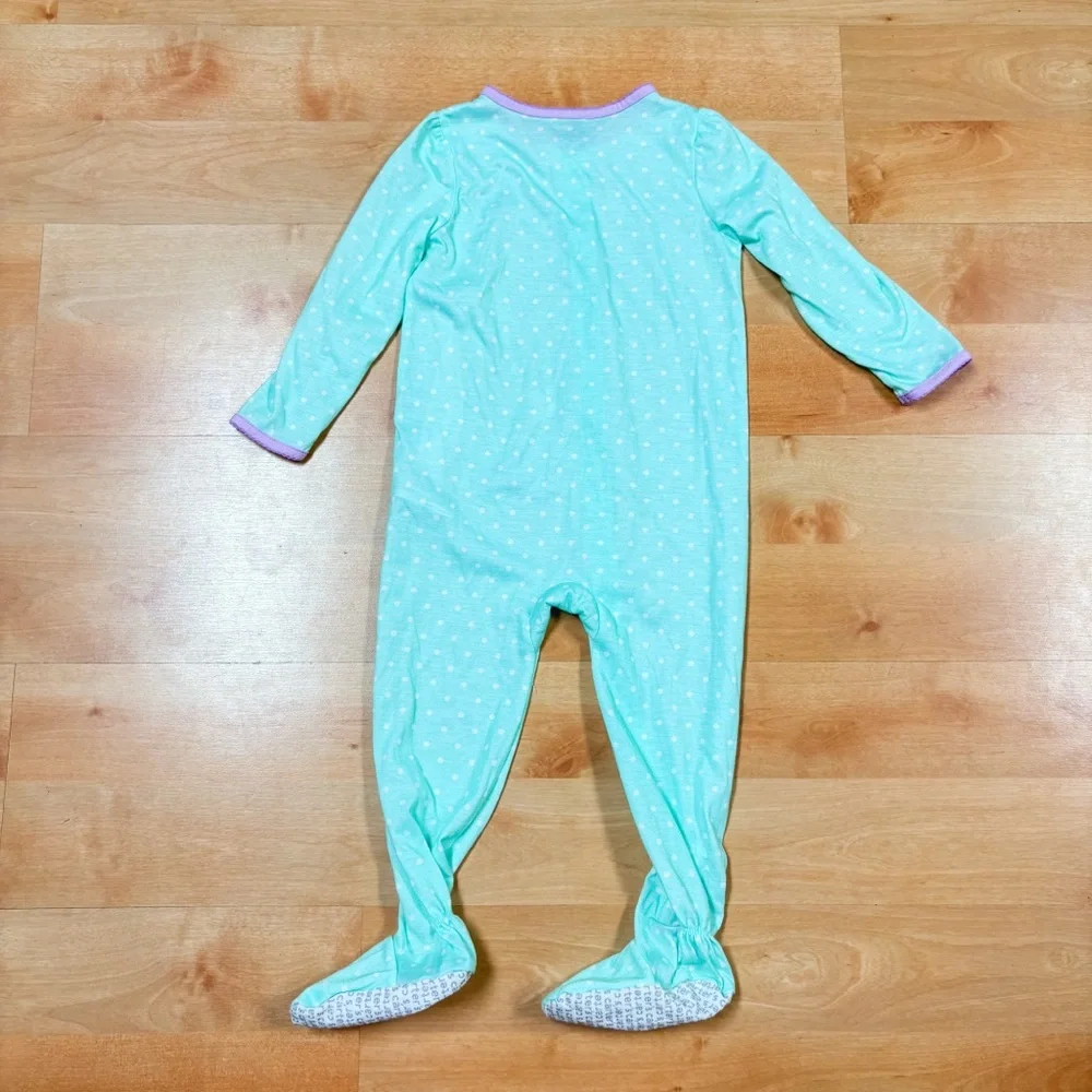 Carters 2-Piece Lightweight Ocean Graphic Footie Pajamas Bundle Size 3T